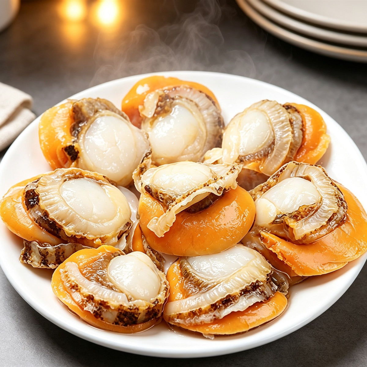 Fresh Scallops on the Shell