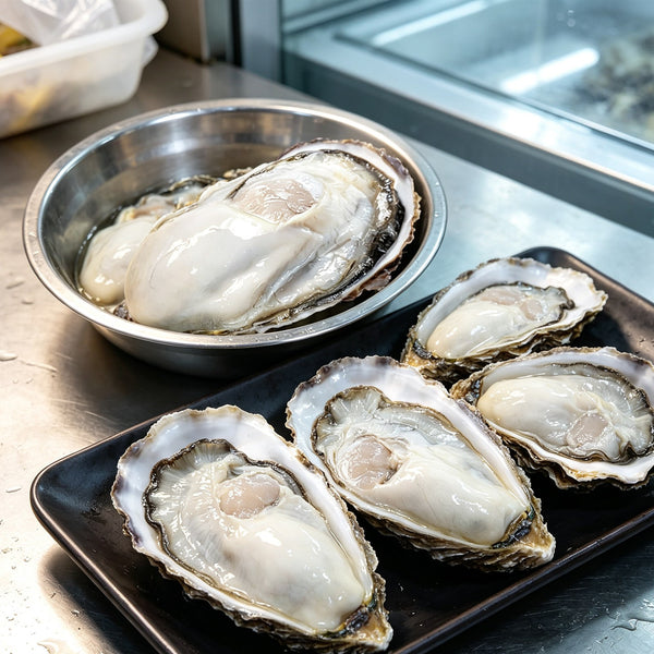 Fresh-Frozen Oysters with Garlic Chili