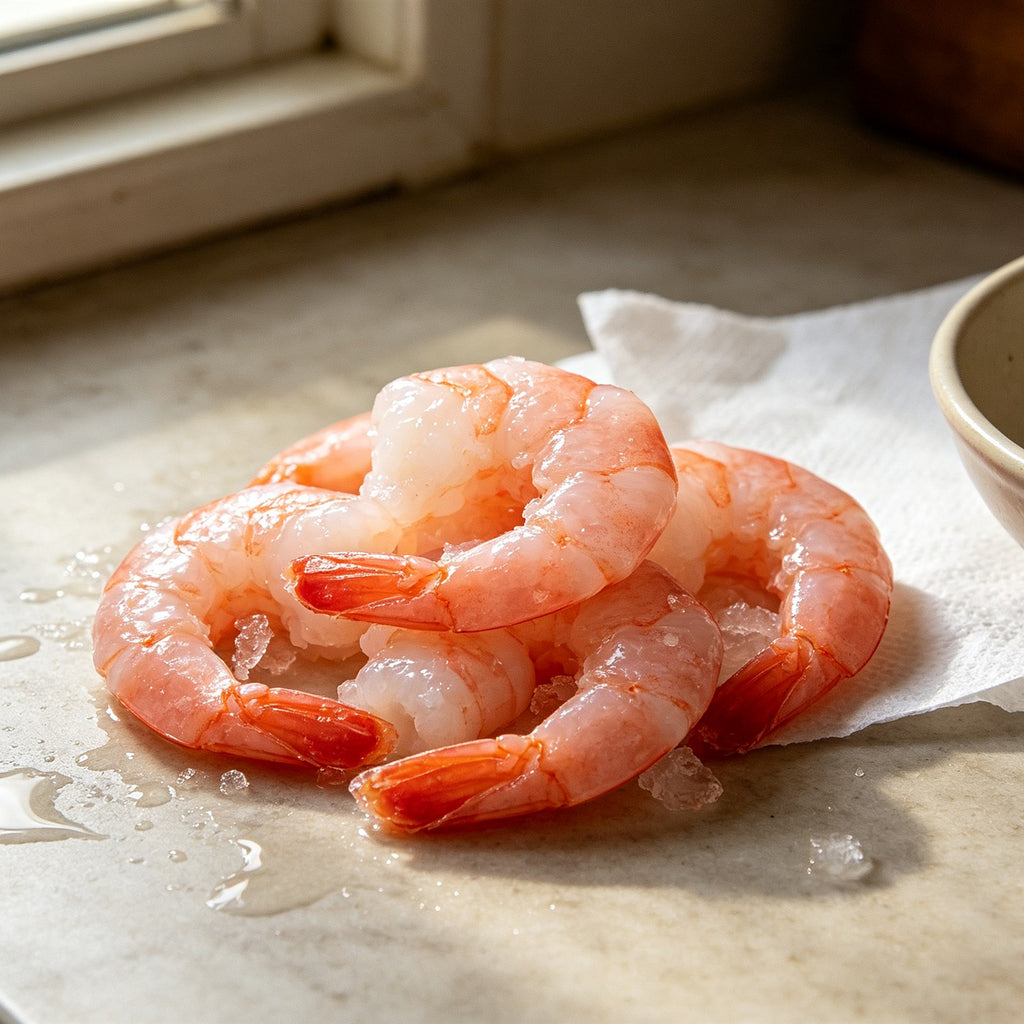 Fresh Peeled Cooked Shrimp Meat
